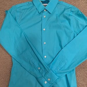 Express 1MX dress shirt Size XS Extra Slim Fit